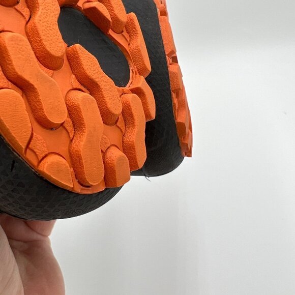 Columbia Techlite Boots Winter Snow Day Black Orange Leather Rubber size 6 - Picture 13 of 16